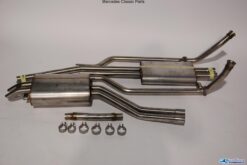 Alternative view of RVS uitlaatsysteem met klemmen 350 en 450 SLC laat v.nr. 1074903454