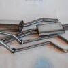 RVS uitlaat systeem 280SL met klemmen vanaf chassisnummer 001835 v.nr. 1074900001