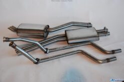 RVS uitlaat systeem 280SL met klemmen vanaf chassisnummer 001835 v.nr. 1074900001