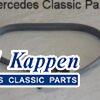 Rubber hardtop / softtop voorzijde origineel v.nr. 1077790022