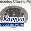 Koppelingsplaat 228mm W107 W108 W111 W113 W114 W116 W123 W126 v.nr. 0102502603 repro