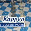 Set klepsteelrubbers v.nr. 1270500067 W111  220b / 220S / 220SE 220SEC