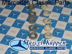 Set klepsteelrubbers v.nr. 1270500067 W111  220b / 220S / 220SE 220SEC