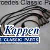 Bougiekabelset 6 cilinder metalen dop koperen kern Beru