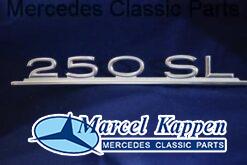 Typeplaatje 250SL v.nr. 1138170215