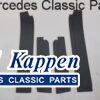 Drempelrubbers set grijs 4 stuks v.nr. 1106862380 v.nr. 1106862480 v.nr. 1106862580  v.nr. 1106862680