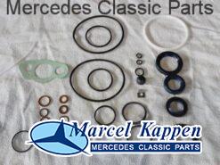 Afdichtset bekrachtigd stuurhuis W108/109 W110/111/112 W113 W114/115 1e serie v.nr. 1094600261