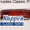 Achterlampunit links compleet zonder fitting 220SEC 250SEC 280SEC Hochkühler v.nr. 1118205564 repro