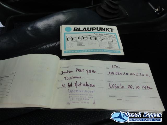 Mercedes 280 1972 65.940km - Afbeelding 29