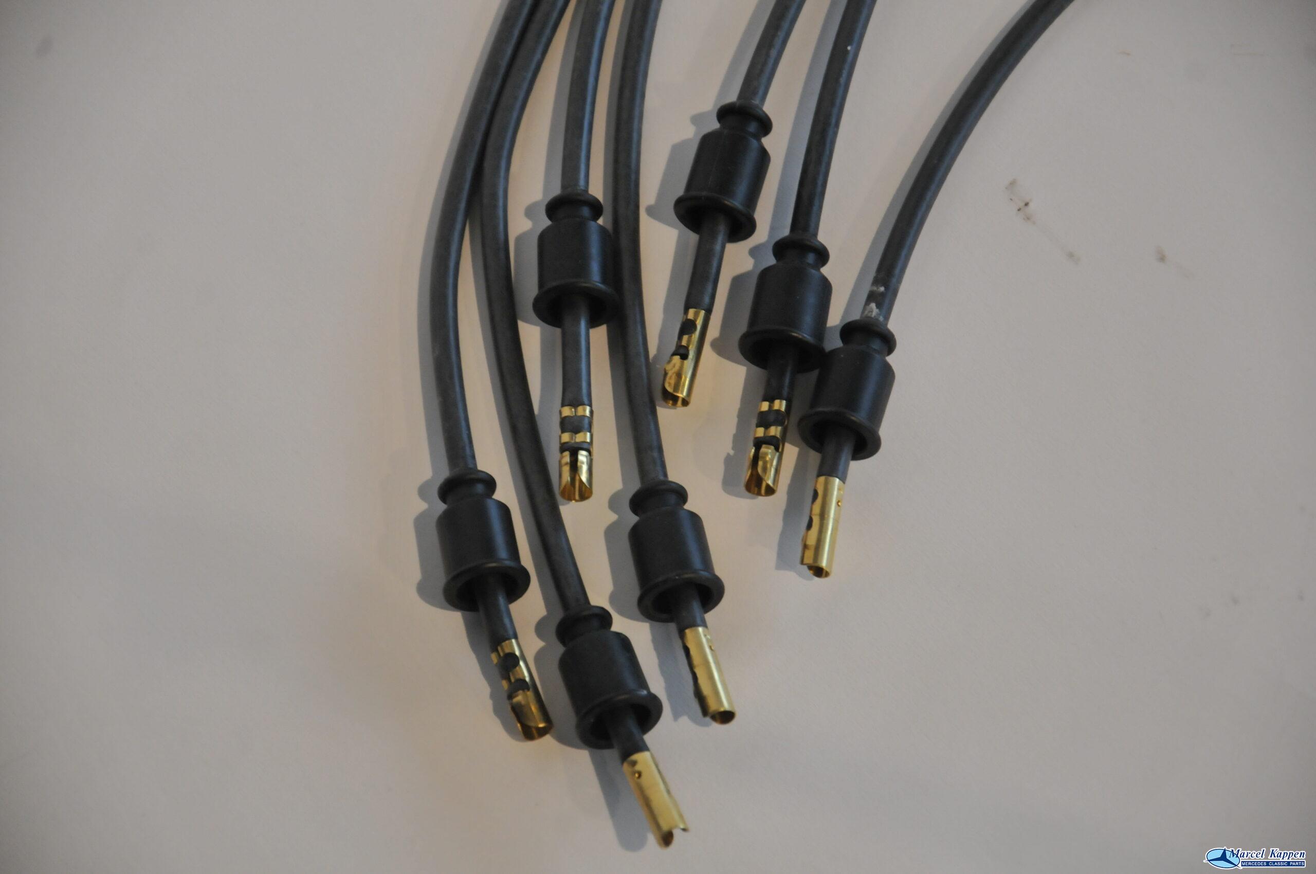 Bougiekabelset 1 kilo-ohm 6 cilinder bakeliet dop - Afbeelding 3