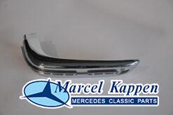 Bumperdeel rechtsachter origineel W123 Sedan 280 en Coupé v.nr. 1238800471 NOS