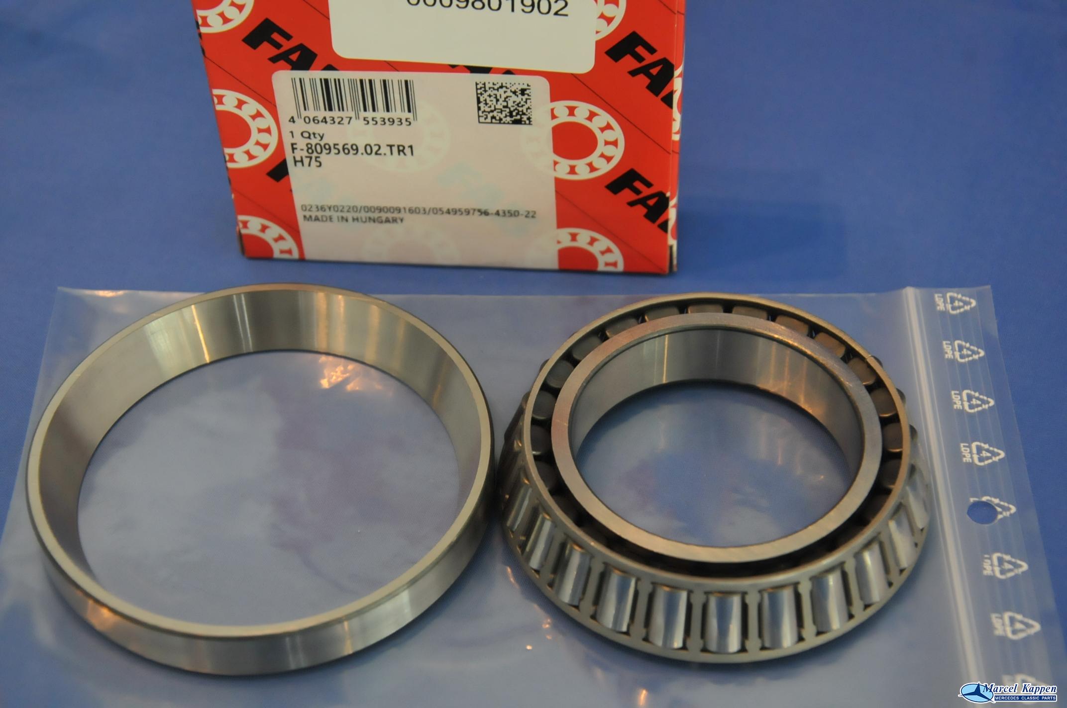 Lager differentieel Timken v.nr. 0009801902 - Afbeelding 3