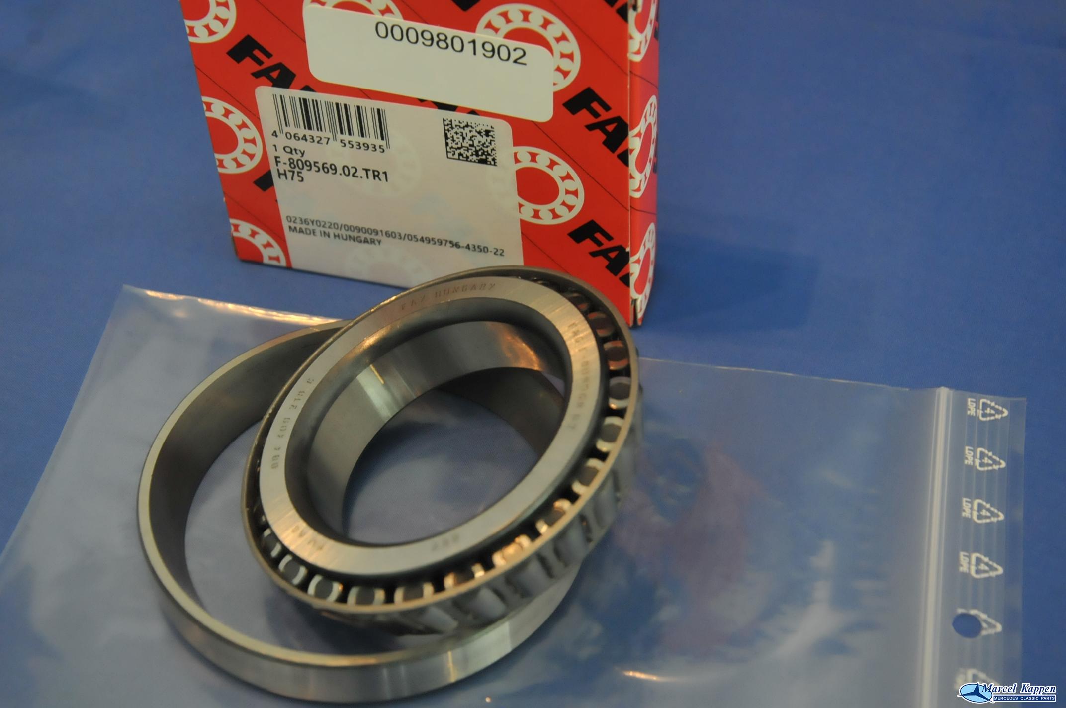 Lager differentieel Timken v.nr. 0009801902 - Afbeelding 2