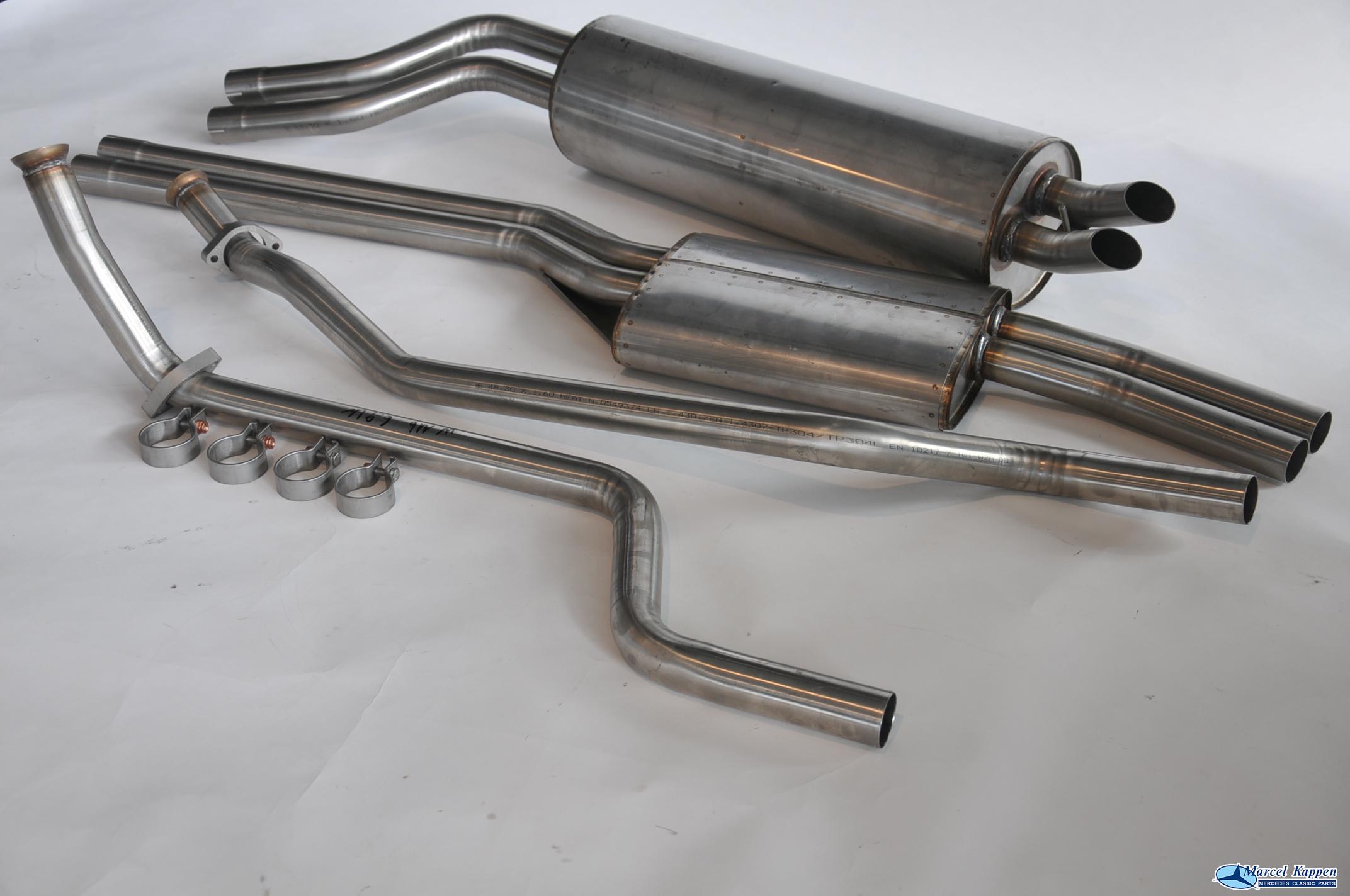 Uitlaatsysteem RVS 450 SEL 6,9 ltr. v.nr. 1164900069 - Afbeelding 2
